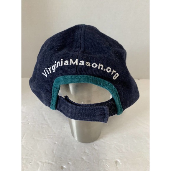 Seattle Mariners A-Rod #3 SignaturePromo Cap Virginia Mason Dk‎ Blue and Teal - Picture 4 of 6